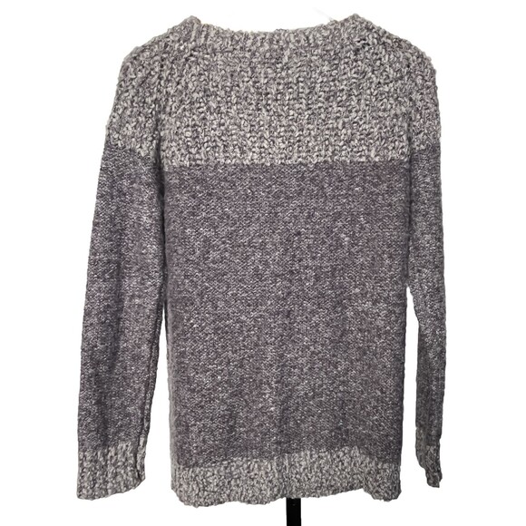 Fate Sweater Long Sleeve Purple Pullover Textured Size Medium Boho Cottage Cozy‎ - Picture 2 of 6